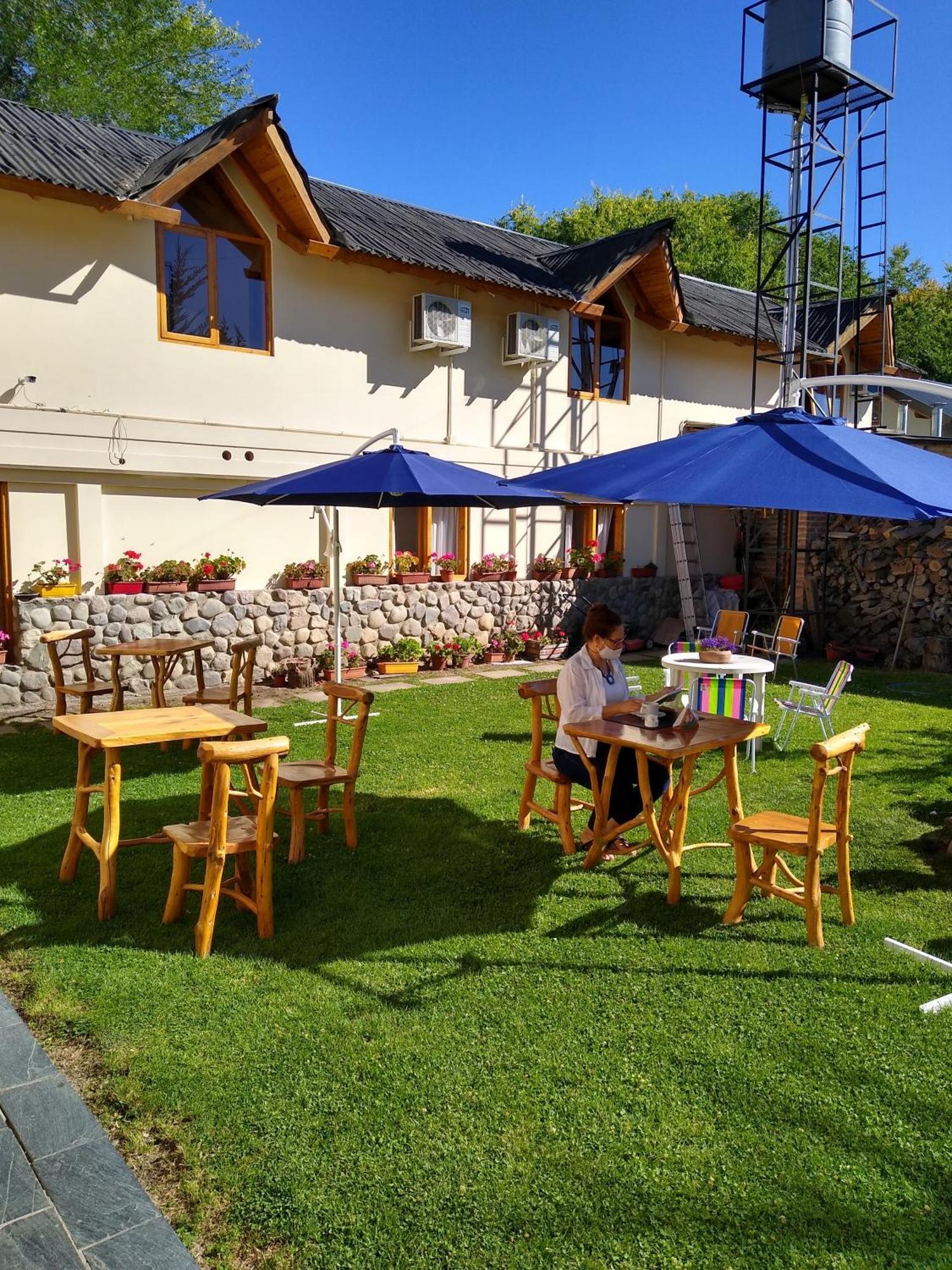 Hotel Y Cabanas Casa De Piedra Trevelín Exteriér fotografie